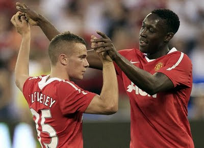 Tom Cleverley Danny Welbeck Man Utd Players