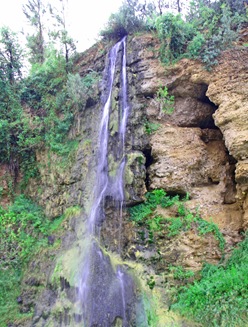 Waterfall in Hot Srpings, SD
