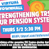 May 8, Vote for Ben to End Unity Monopoly of Pension Reps, Join
Election TOWN HALL - Thursday May 2, 5:30 PM