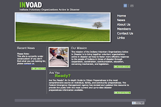 the new invoad homepage, a dark gray background with bright green headers and buttons