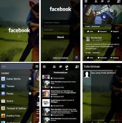 download Facebook Mod Apk Tema Black Transparent Terbaru