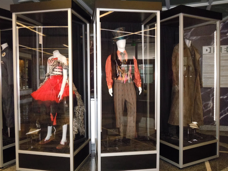 Disney Studios costume display