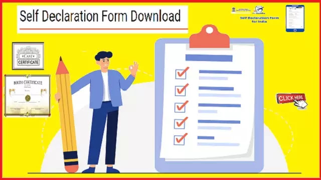 Self Declaration Form Download Punjab