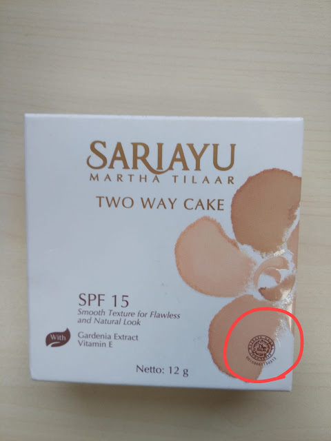 Sariayu Tinted Moisturizer Sariayu Two Way Cake