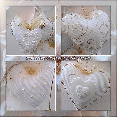 cuori fiocco oro