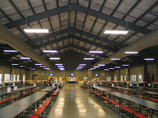 Inside the Grand Lodge dining hall