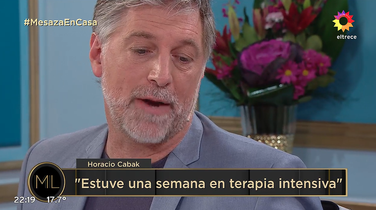 Horacio Cabak en lo de Juana Viale: “Vivo en mi casa, con mi mujer”