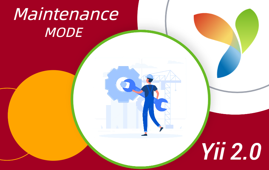 maintenance mode in Yii2