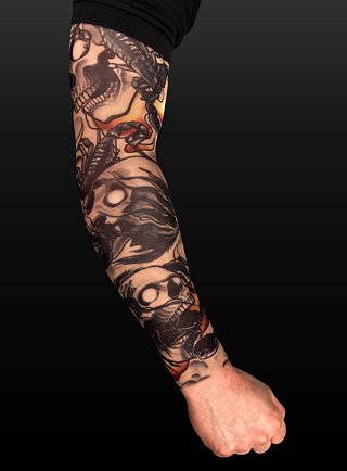 Best Body Paints Sleeve Tattoo Pictures