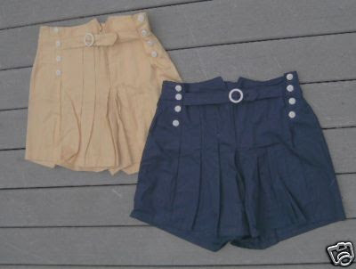 Fashion on The Fashion Museum  40 S Sailor Shorts