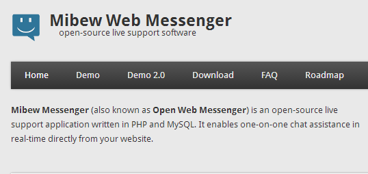 Mibew web massenger