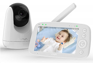 Baby-Monitor-VAVA-720P-5-HD-Display-Video-Baby-Monitor-with-Camera-and-Audio-IPS-Screen-900ft-Range-4500-mAh-Battery-Two-Way-Audio