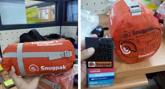 Review Sleeping Bag Snugpak Travelpak 1