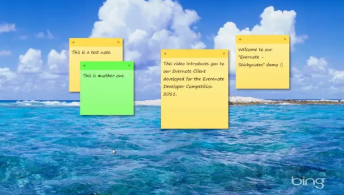 A Note Software Untuk Sticky Note Pada Desktop