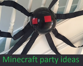 Ideas for a themed Minecraft party