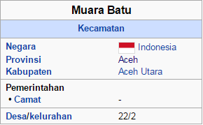 Kecamatan Muara Batu