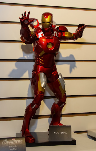 NECA 2013 Toy Fair Display Pictures - 1/4 Scale Avengers Iron Man Mk VII figure