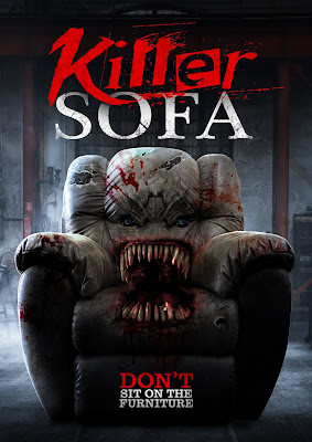 Poster art for KILLER SOFA - Don't Sit On the Furniture!