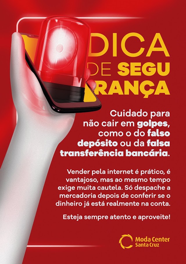 Dica de segurança