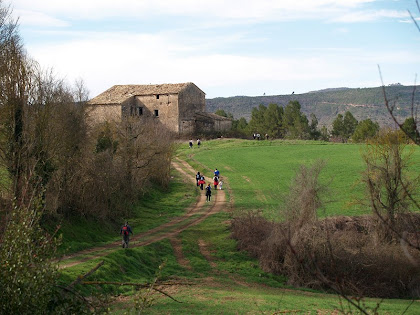 El Vilar vista des del camí de la font del mateix nom