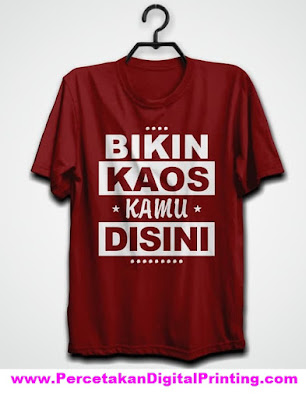 Jasa Sablon Kaos Murah Gunung Putri Bogor Antar Jemput Pesanan
