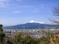 富士山と沼津市街