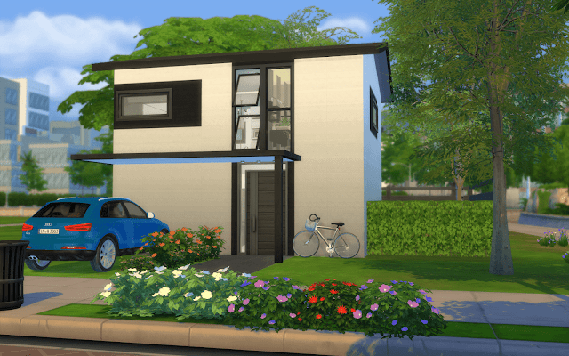 petite maison design sims 4