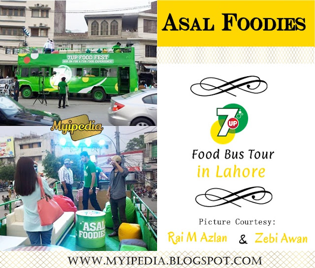7up Food Bus Tour in Lahore 2015 