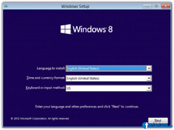 Cara Install Windows 8 Pro Lengkap Dengan Gambar 