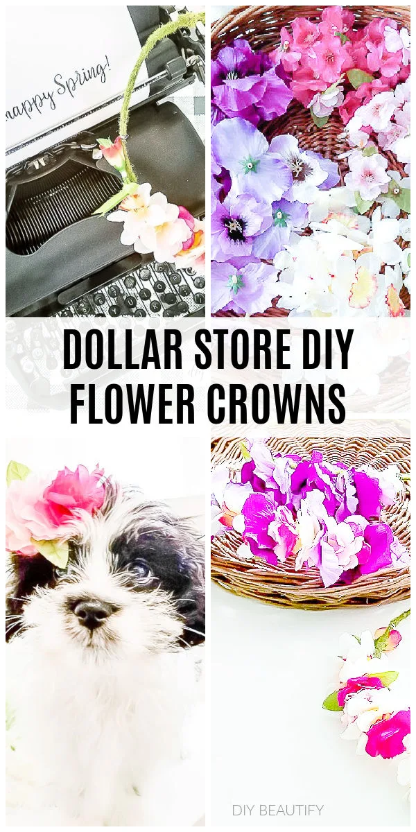 DIY flower crowns for Spring