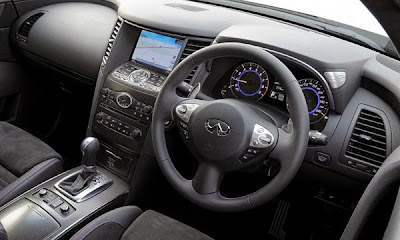 From the inside Infiniti FX Vettel Edition model year 2013