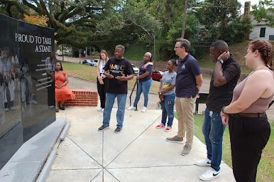 NATCHEZ VISIT: New director of Two Museums brings staff to Natchez