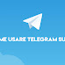 Come usare Telegram dal PC?