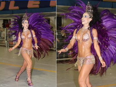 Fotos musas do Carnaval 2011 - São Paulo - 1° noite - Adriana Ferrari