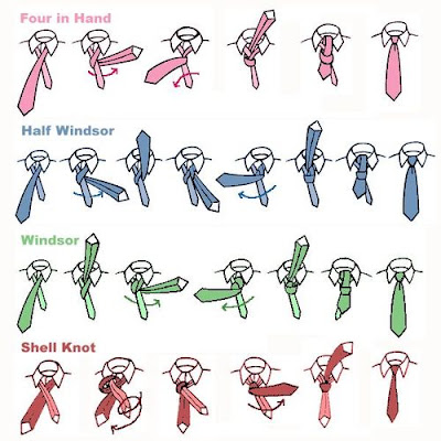 Or perhaps you do not posess even one tie! Then a sheet of paper rallies 