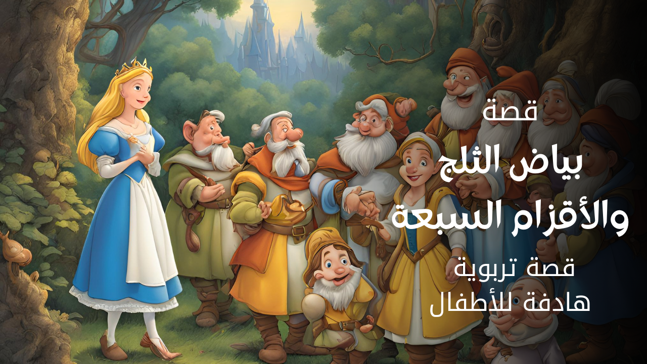 قصة:بياض الثلج والأقزام السبعة