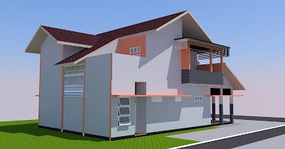 rumah 13 x 15 m