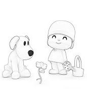 Pocoyo Coloring Pages