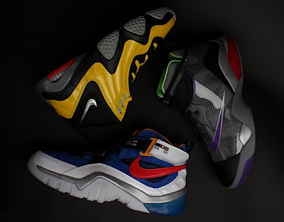 The Nike x Transformers Sneaker Set - Megatron Zoom Flight Club, Soundwave Zoom Sharkalaid & Bumblebee Zoom FP Sneakers