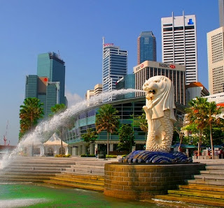 фонтан Merlion