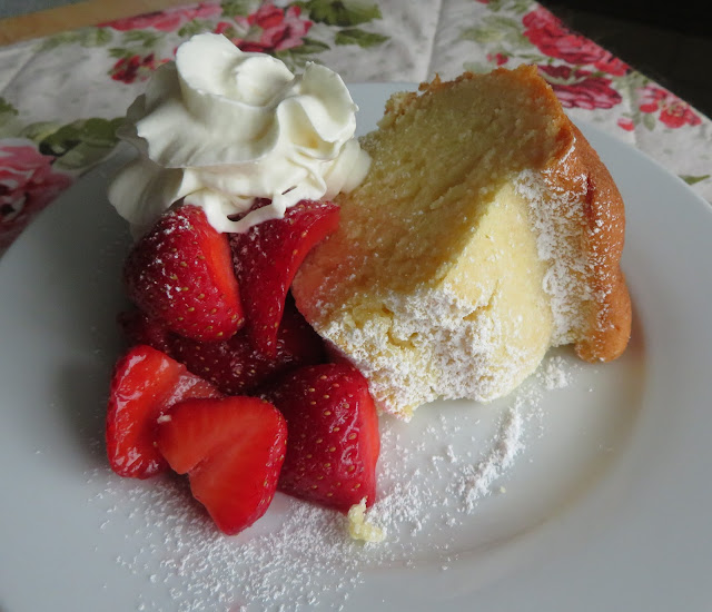 Orange & Lemon Sour Cream Cake