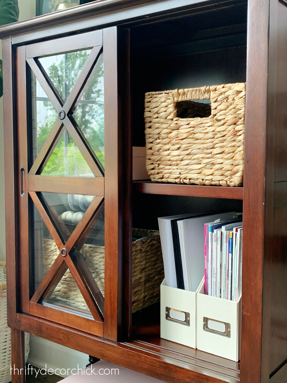 sliding door cabinet Pier 1