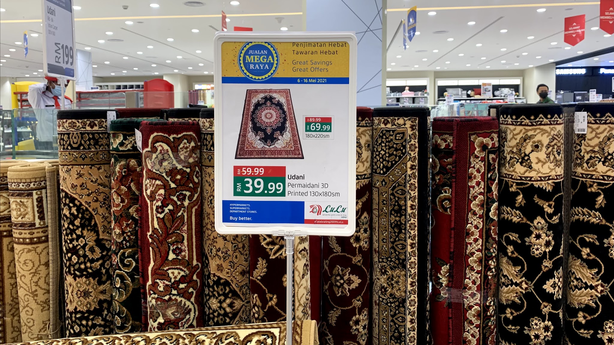 JUALAN MEGA RAYA DI SEMUA CAWANGAN LULU HYPERMARKET MALAYSIA, DISKAUN SEHINGGA 70%