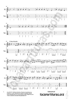 2 Tablatura y Partitura de Banjo Popurrí Mix 12 Partituras de Al Pasar la Barca, Mi Barba tiene tres pelos, El buen rabadan, Aur Clair de la luna Infanti Tablature Sheet Music for Banjo Music Score Tabs 