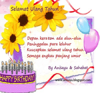 Ucapan Selamat Ulang Tahun Buat Anak  kukejar.com