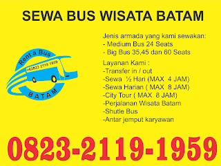 rental bus wisata di batam