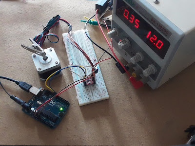 arduino a4988 stepper motor control