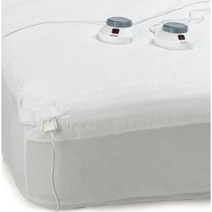 Queen Mattress Pad(White)