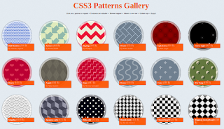 css3 patterns gallery