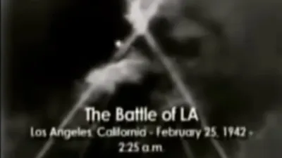 The full video of the Battle of L.A real UFO encounter.
